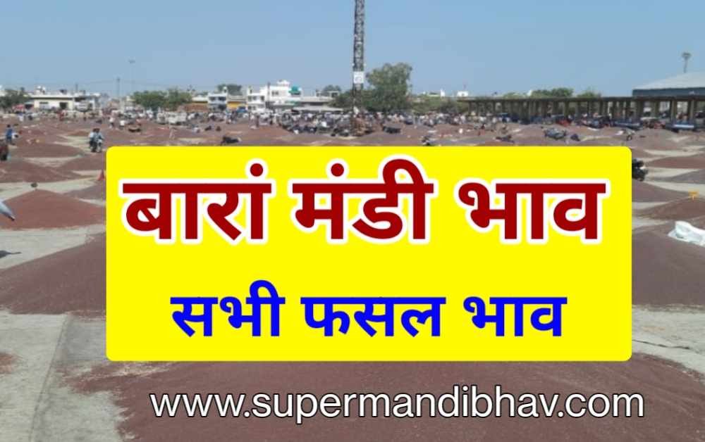 बारां मंडी भाव 02 जून 2023 मुंग, चना, गेहूं, मक्का, सरसों, असली,सोयाबीन, उडद आदि सभी फसल का भाव, baran mandi