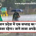 Rajasthan Weather Update